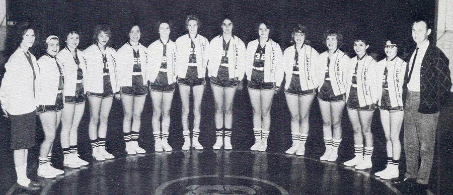 1964  Leslie Sr. Girls  Basketball